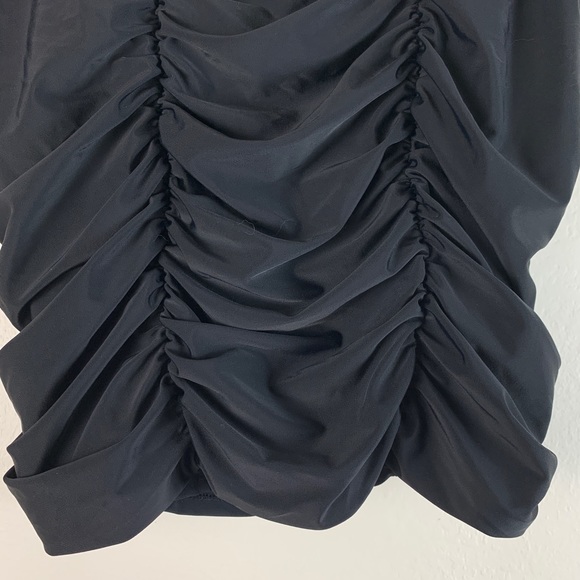 NWT Torrid Swim High Waist Ruched Skirt Bottom 0 - Picture 4 of 9